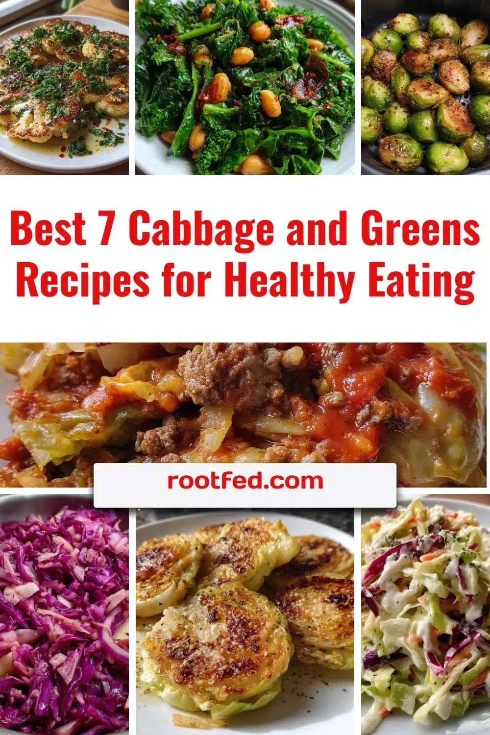 Delicious healthy cabbage recipes and greens for nutritious meals.