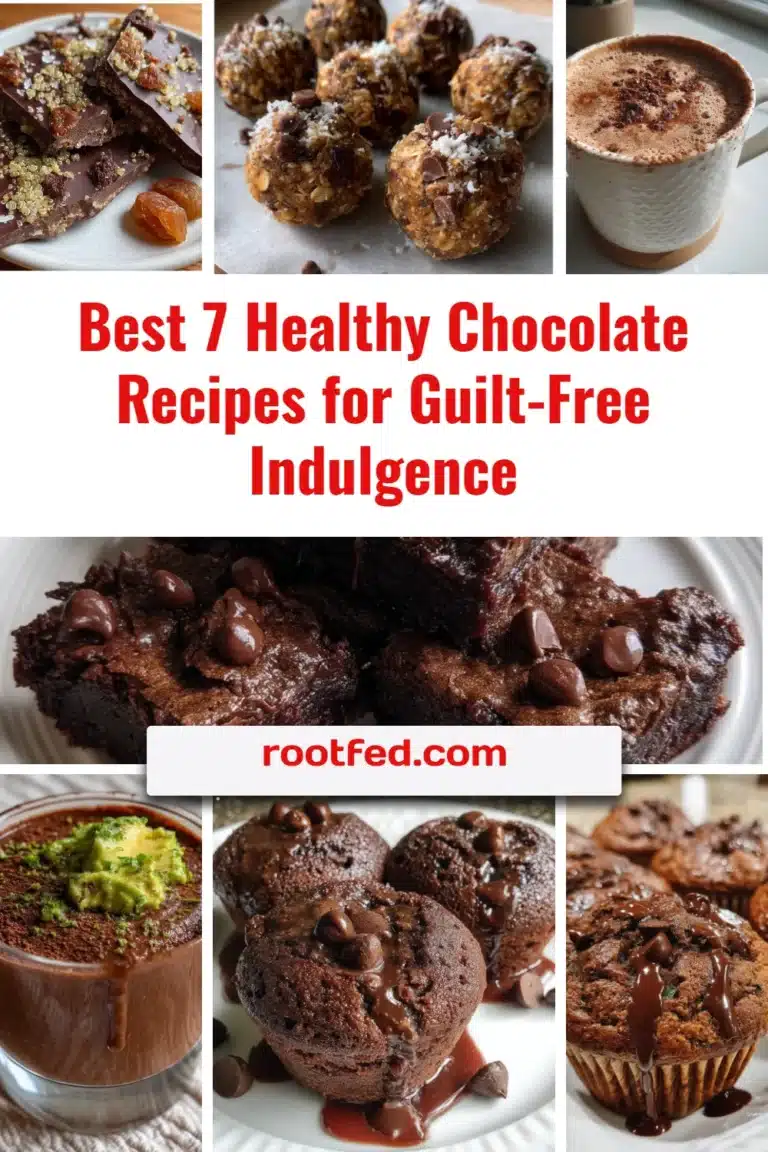 Best 7 Healthy Chocolate Recipes for Guilt-Free Indulgence 18 Healthy chocolate recipes for guilt-free dessert indulgence