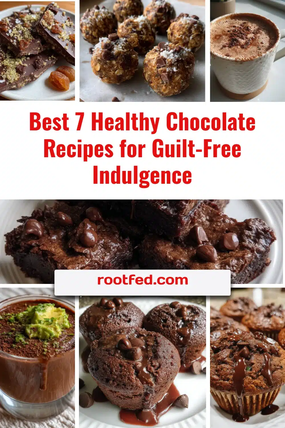 Healthy chocolate recipes for guilt-free dessert indulgence