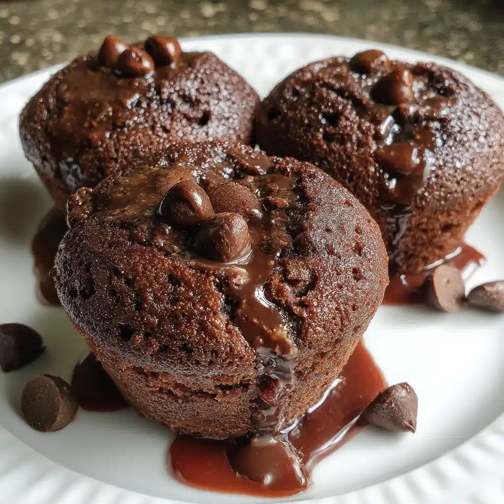 Black Bean Lava Cakes