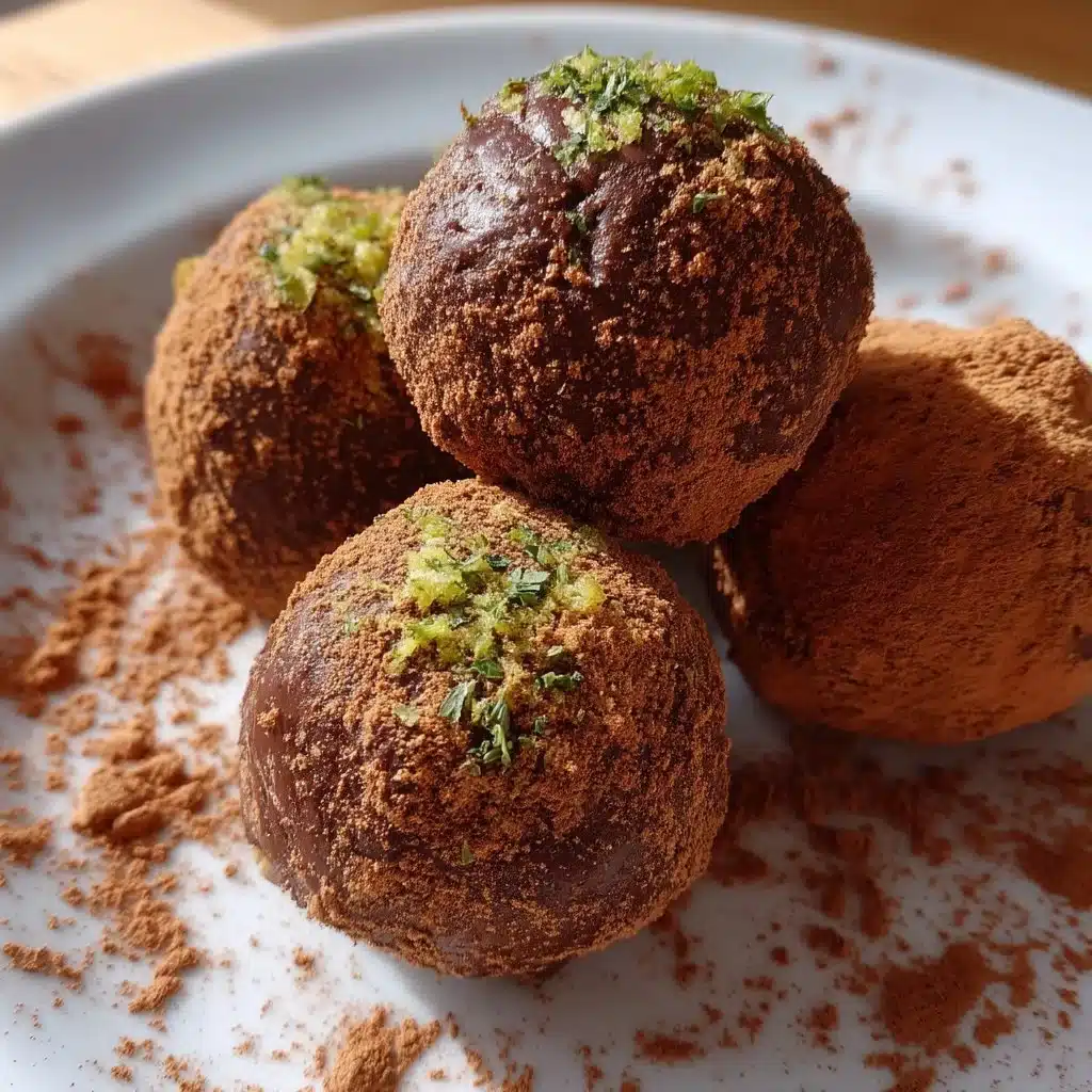Chocolate Avocado Truffles