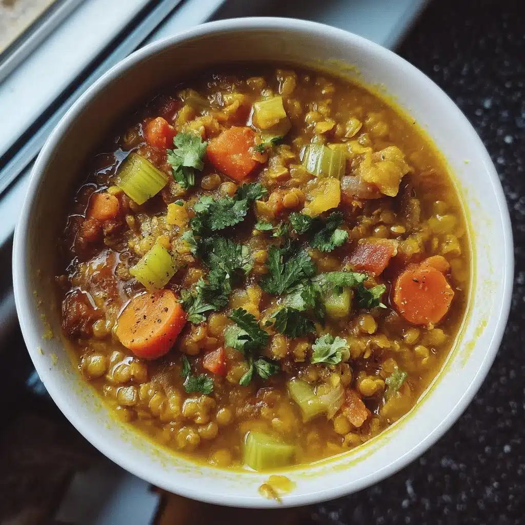 Golden Lentil & Turmeric Soup