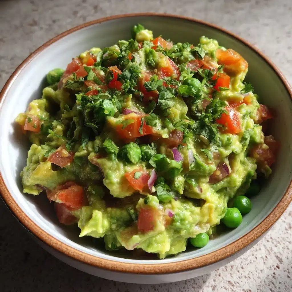 Guacamole with Hidden Peas
