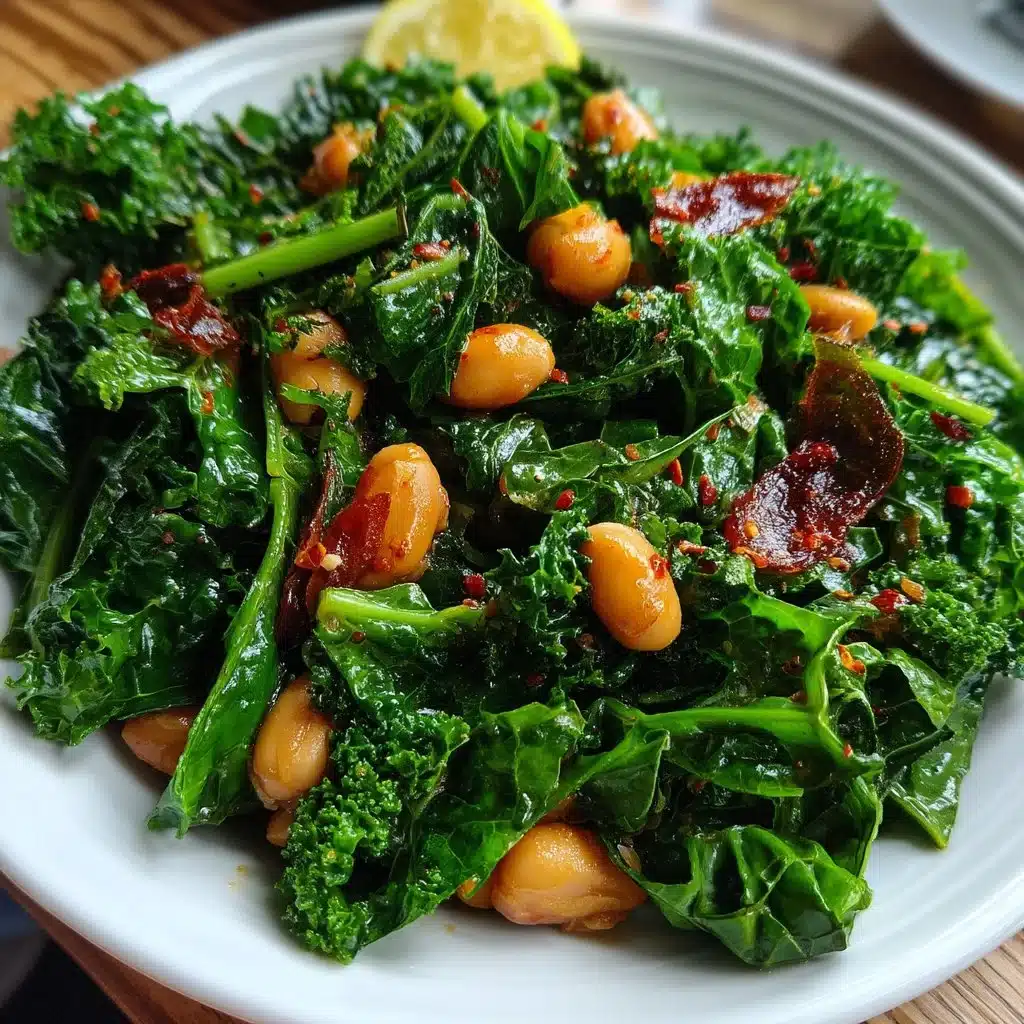 Sautéed Kale & Cannellini Beans