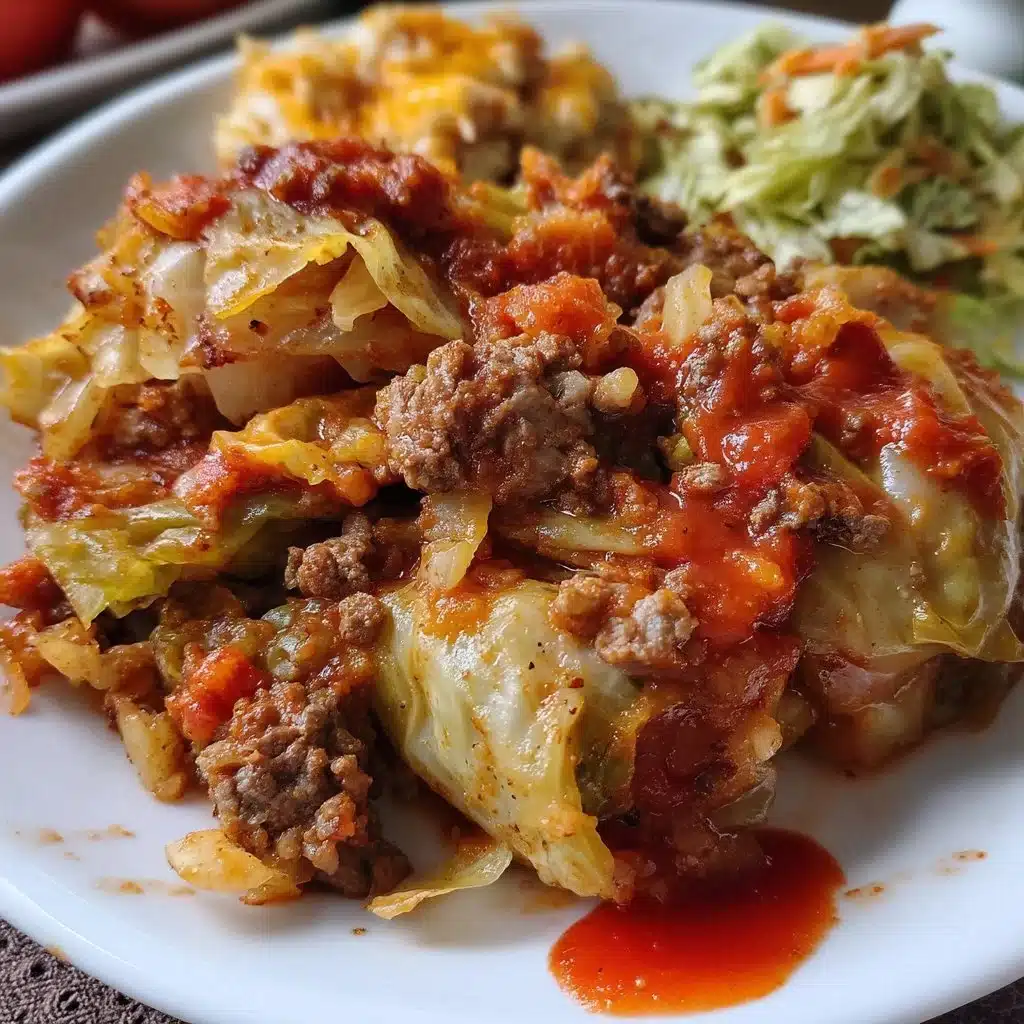 Unstuffed Cabbage Rolls (One Skillet Meal) 1 Unstuffed Cabbage Rolls (One Skillet Meal)