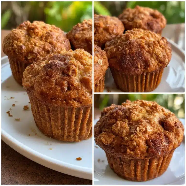Apple Cinnamon Bran Muffins 4 Freshly baked Apple Cinnamon Bran Muffins with apples and cinnamon