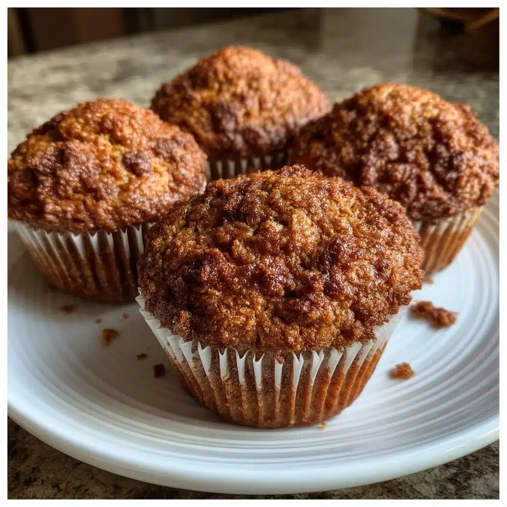 Apple Cinnamon Bran Muffins