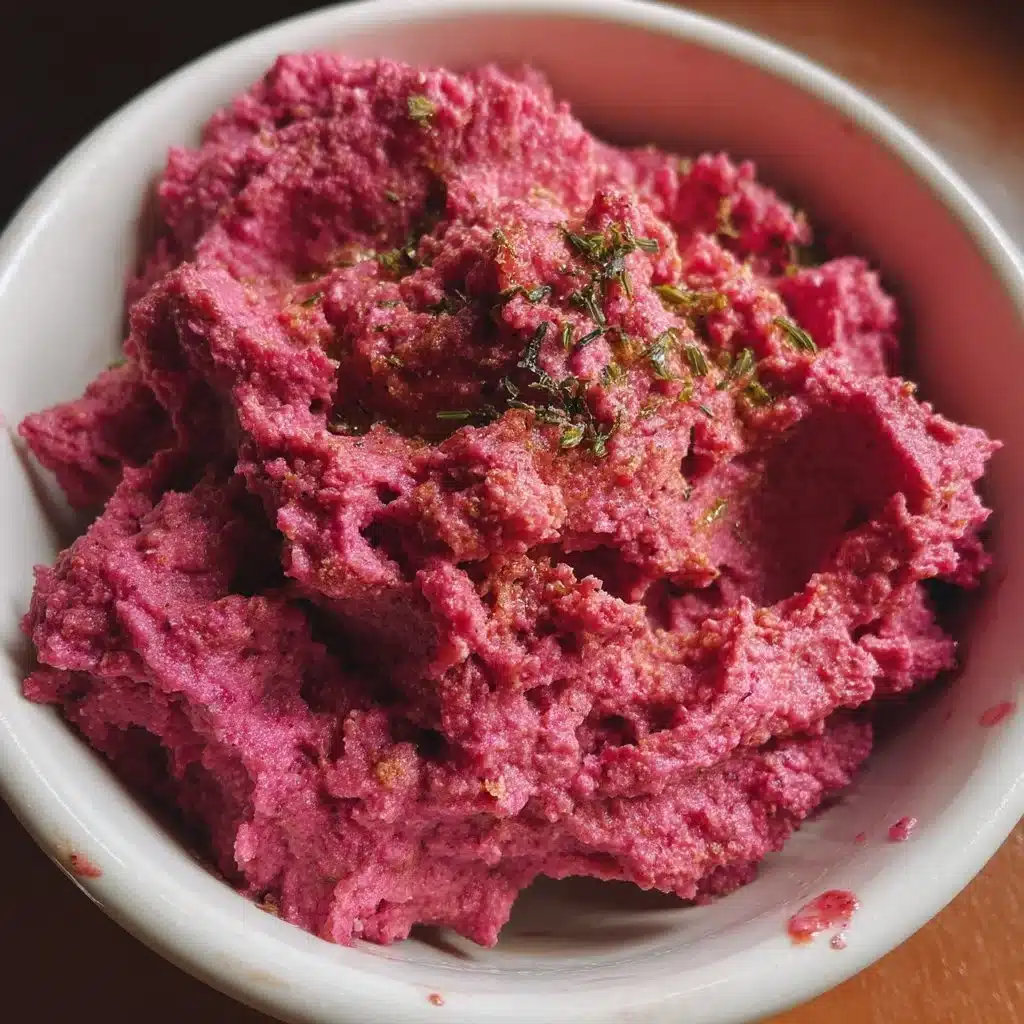 Beet Hummus (The Pink Dip)