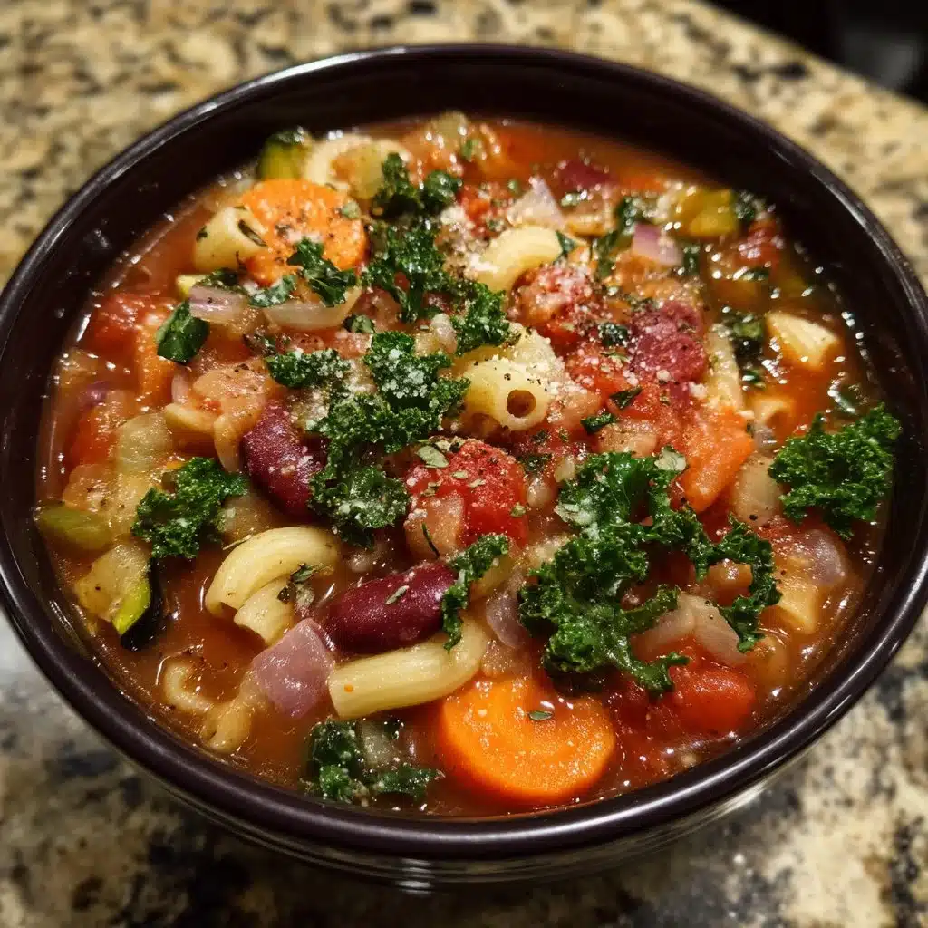 Kitchen Sink Minestrone Soup