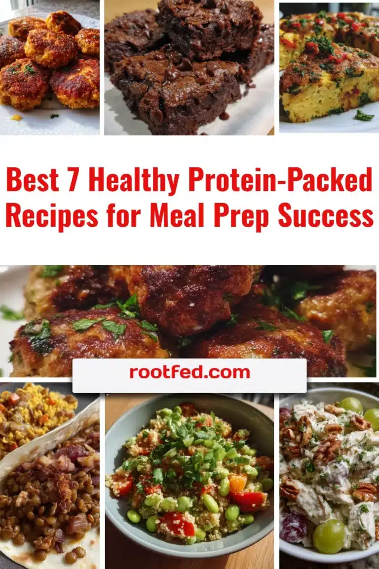 Best 7 Healthy Protein-Packed Recipes for Meal Prep Success 19 7 healthy protein-packed recipes for meal prep success featuring colorful dishes.