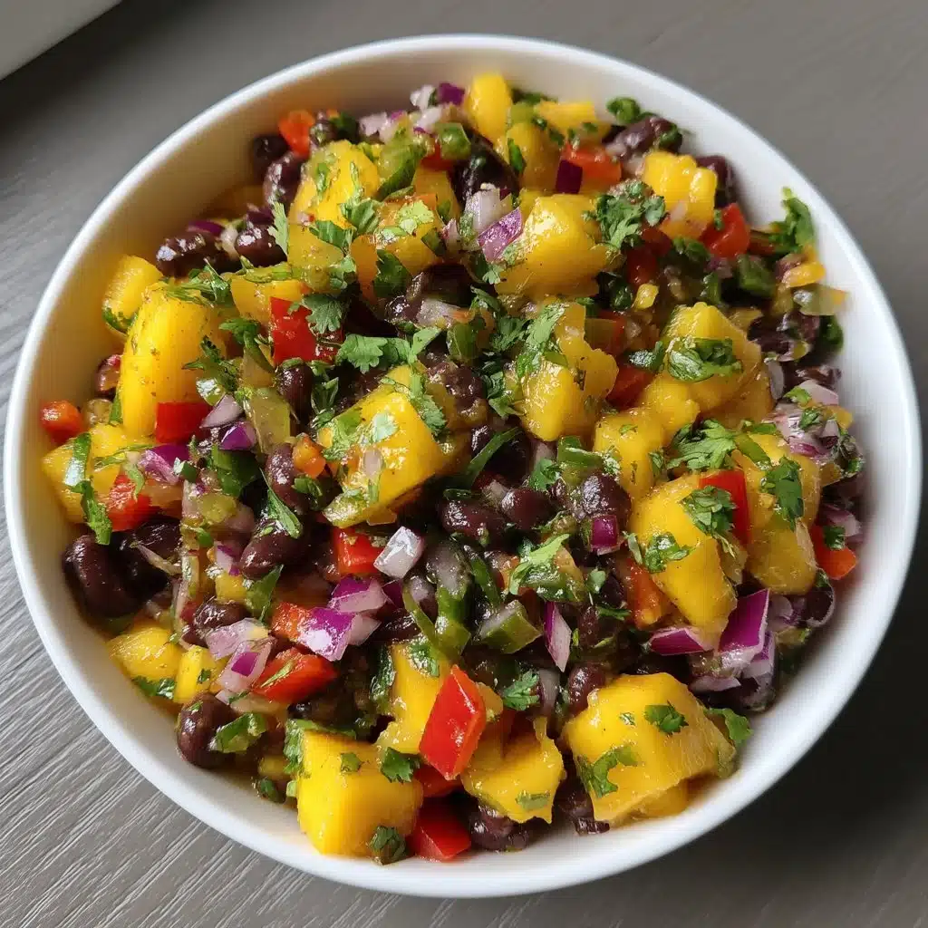 Best 7 Refreshing Summer Salad Recipes to Beat the Heat 3 Mango Black Bean Salsa