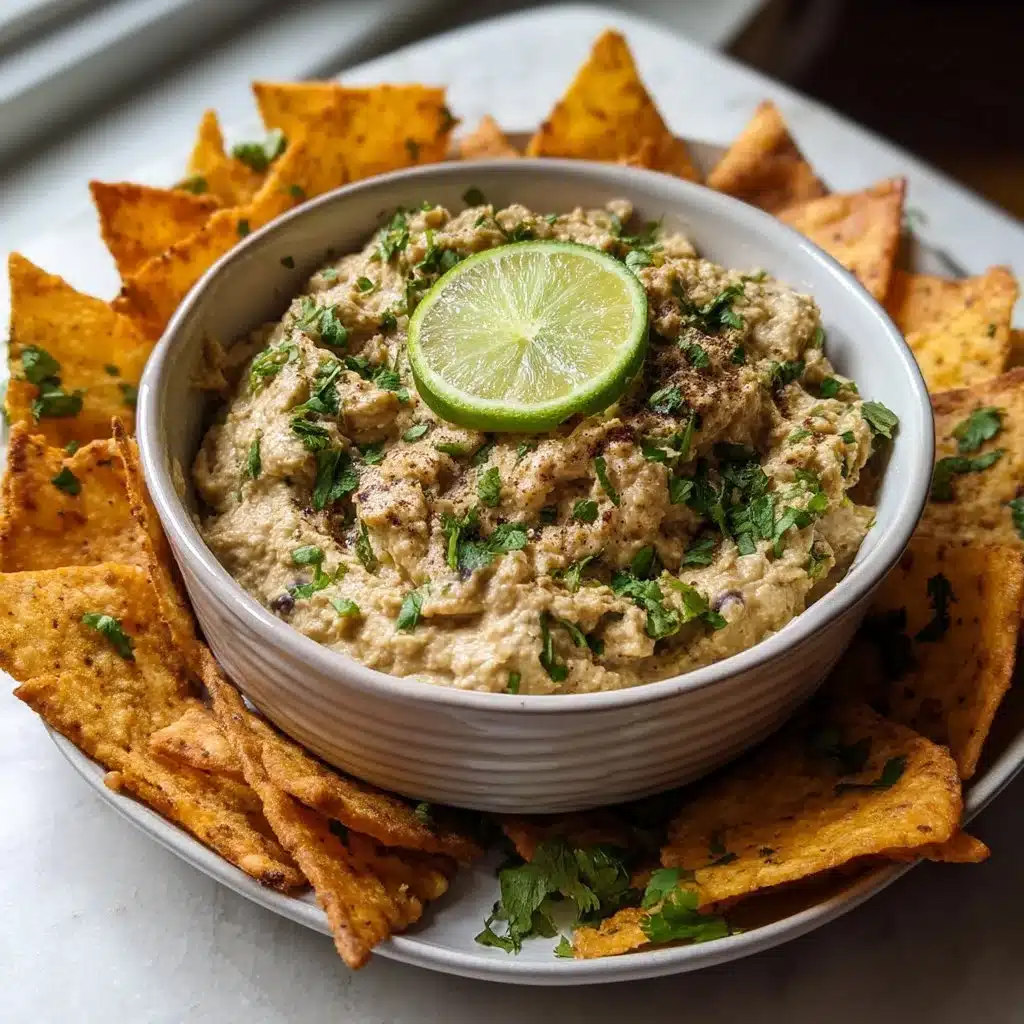Black Bean Dip with Lime and Cilantro