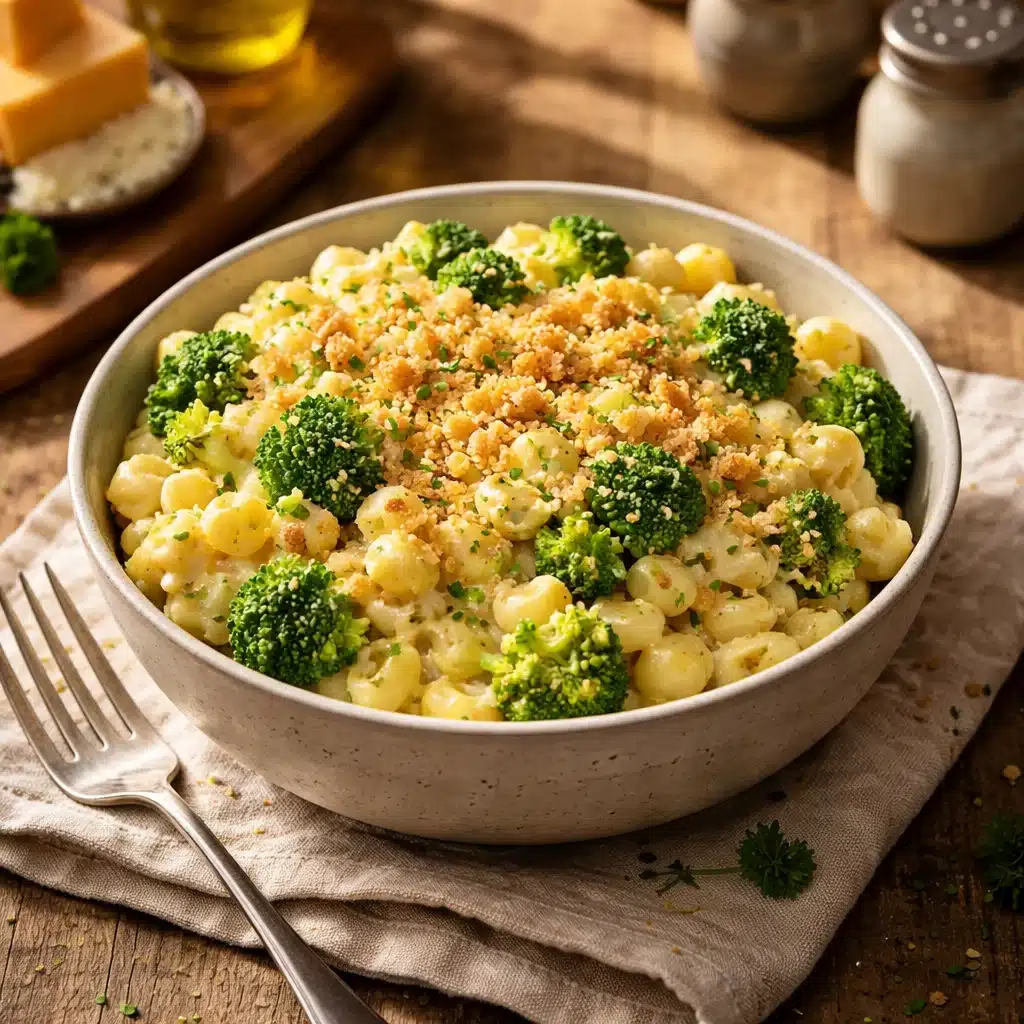 Creamy Mac & Trees for Happy Tummies - Love at First Bite