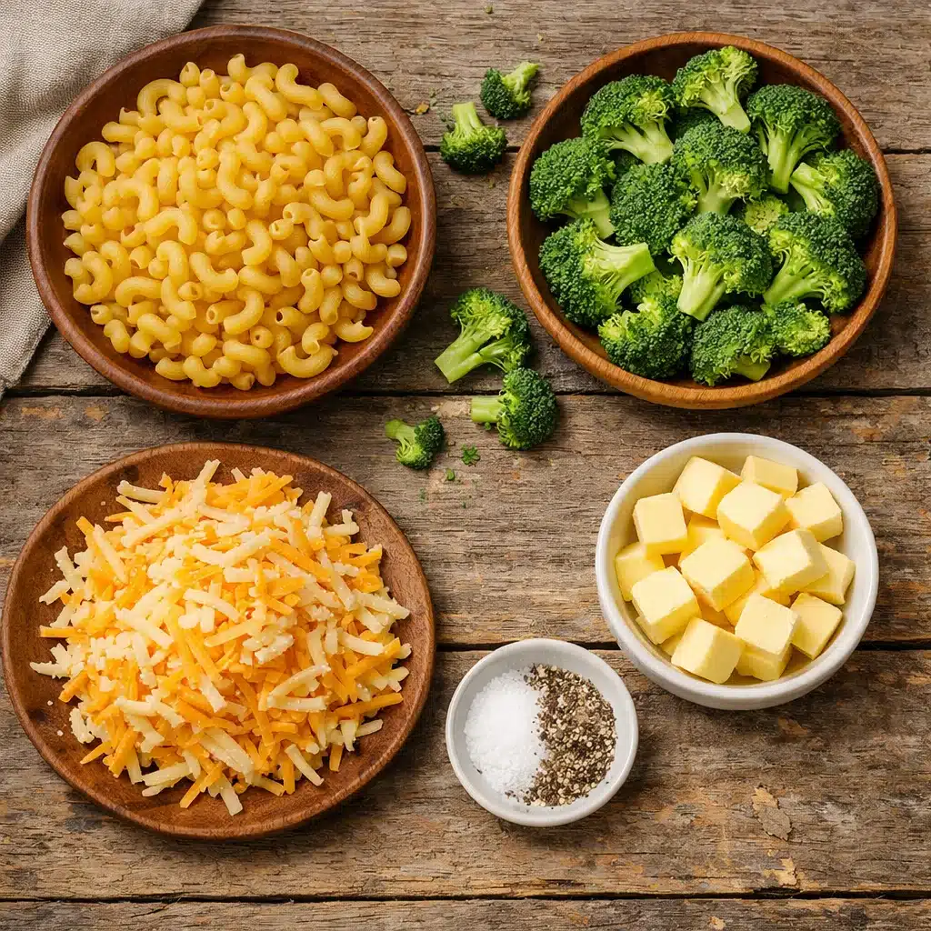 1. "Mac & Trees" (Mac & Cheese with Broccoli Florets)