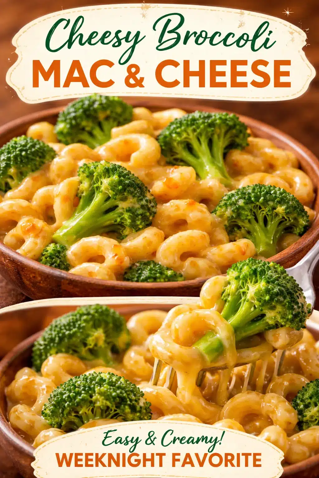 1. "Mac & Trees" (Mac & Cheese with Broccoli Florets)