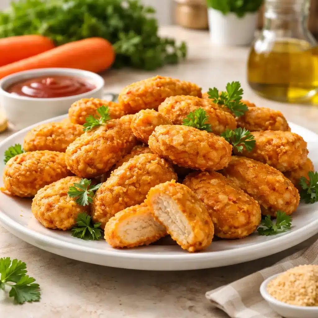 Delicious Chicken Nuggets with Hidden Carrots for Kids!