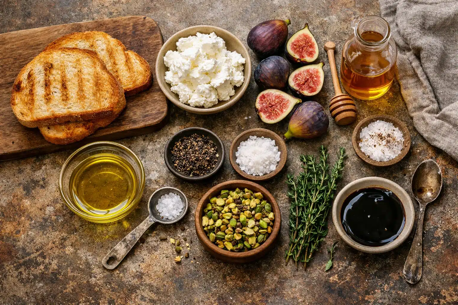 7. Fig & Goat Cheese Toast