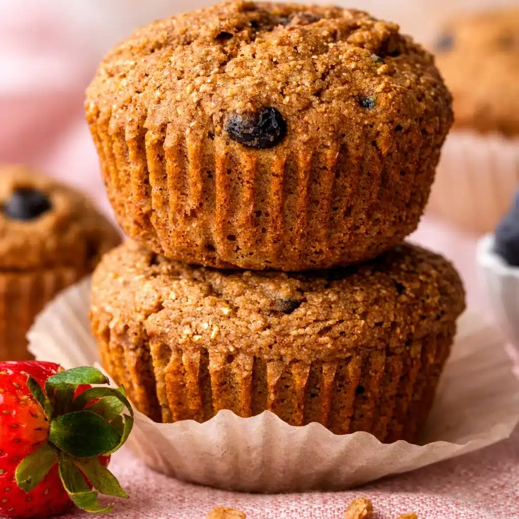 Delicious high-fiber bran muffins packed with nutrition for a healthy snack.