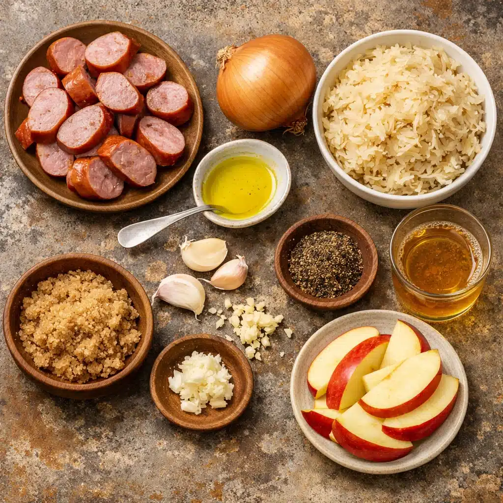 Delicious Sauerkraut & Sausage Skillet Dinner Made Easy