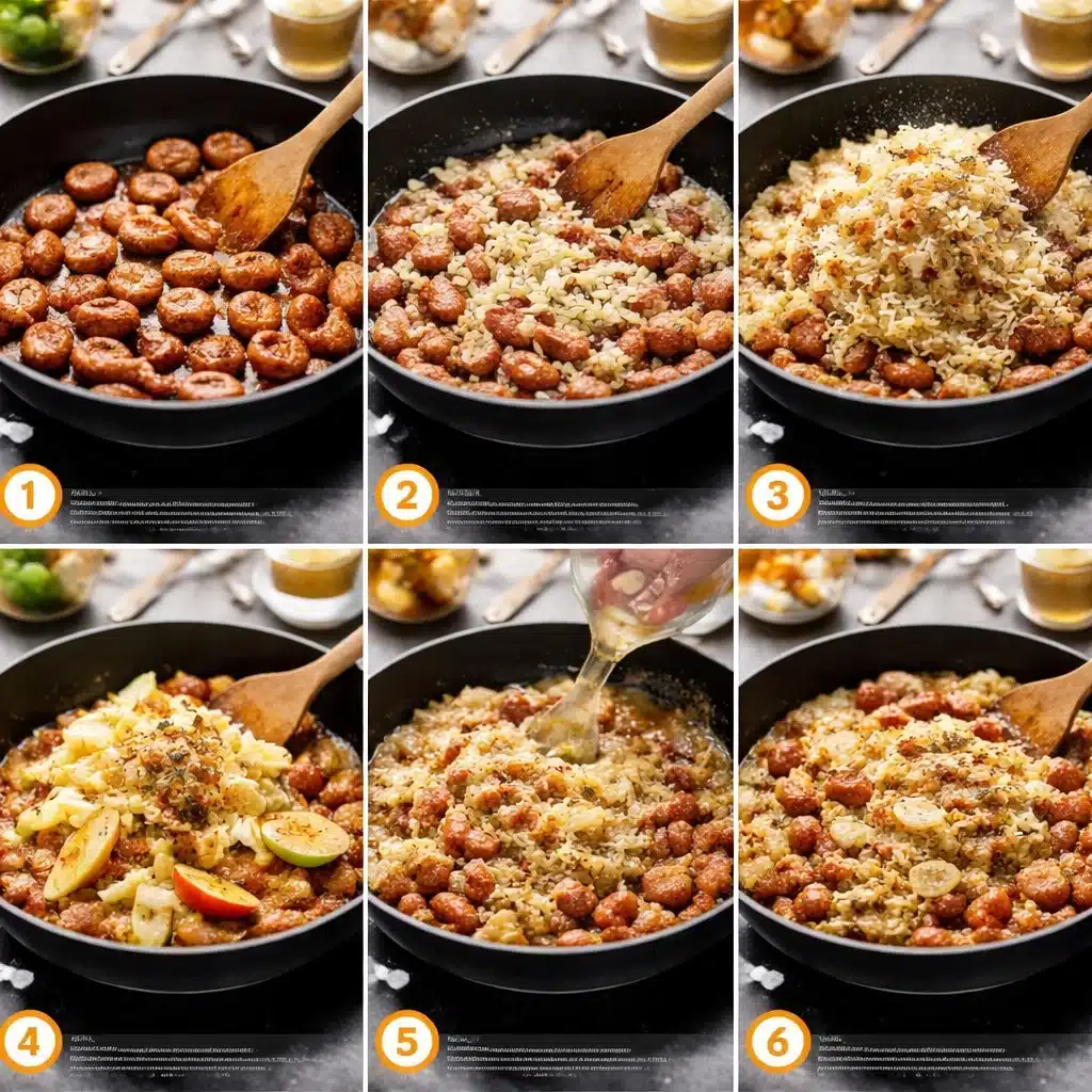 Delicious Sauerkraut & Sausage Skillet Dinner Made Easy