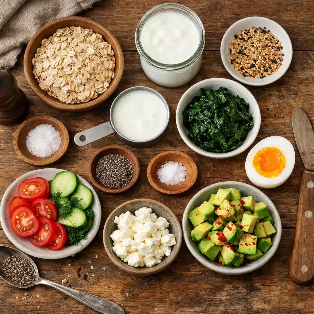 Deliciously Easy Kefir Overnight Oats for a Savory Start!