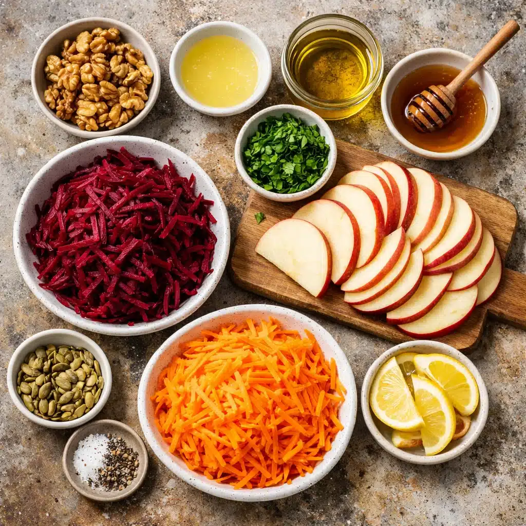 Fresh and Crunchy Raw Beet & Apple Salad You’ll Love