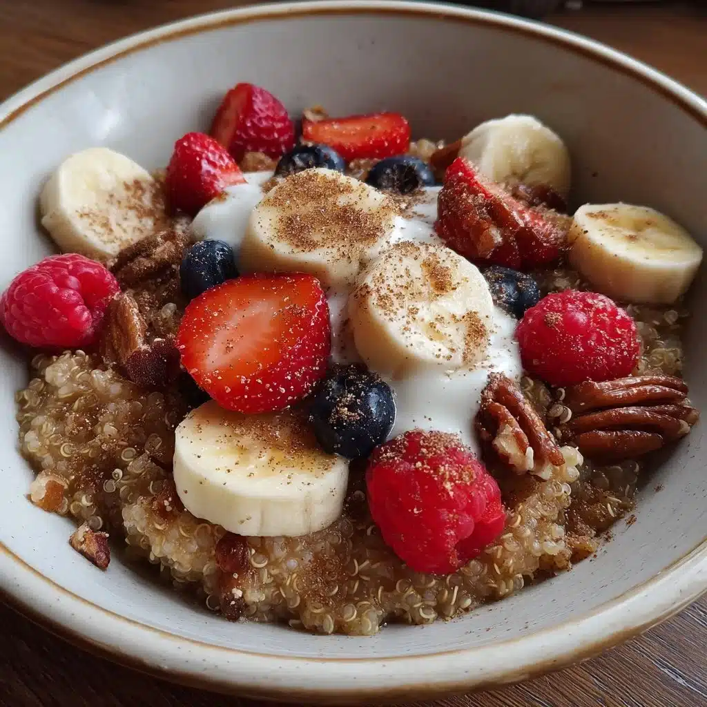 Leftover Quinoa Breakfast Porridge 2 Leftover Quinoa Breakfast Porridge