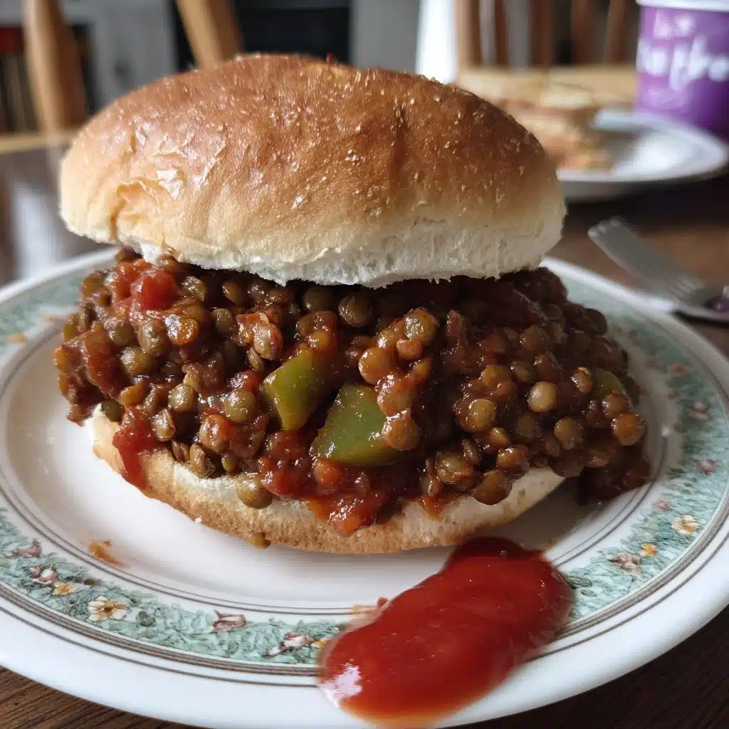 Lentil Sloppy Joes 1 Lentil Sloppy Joes
