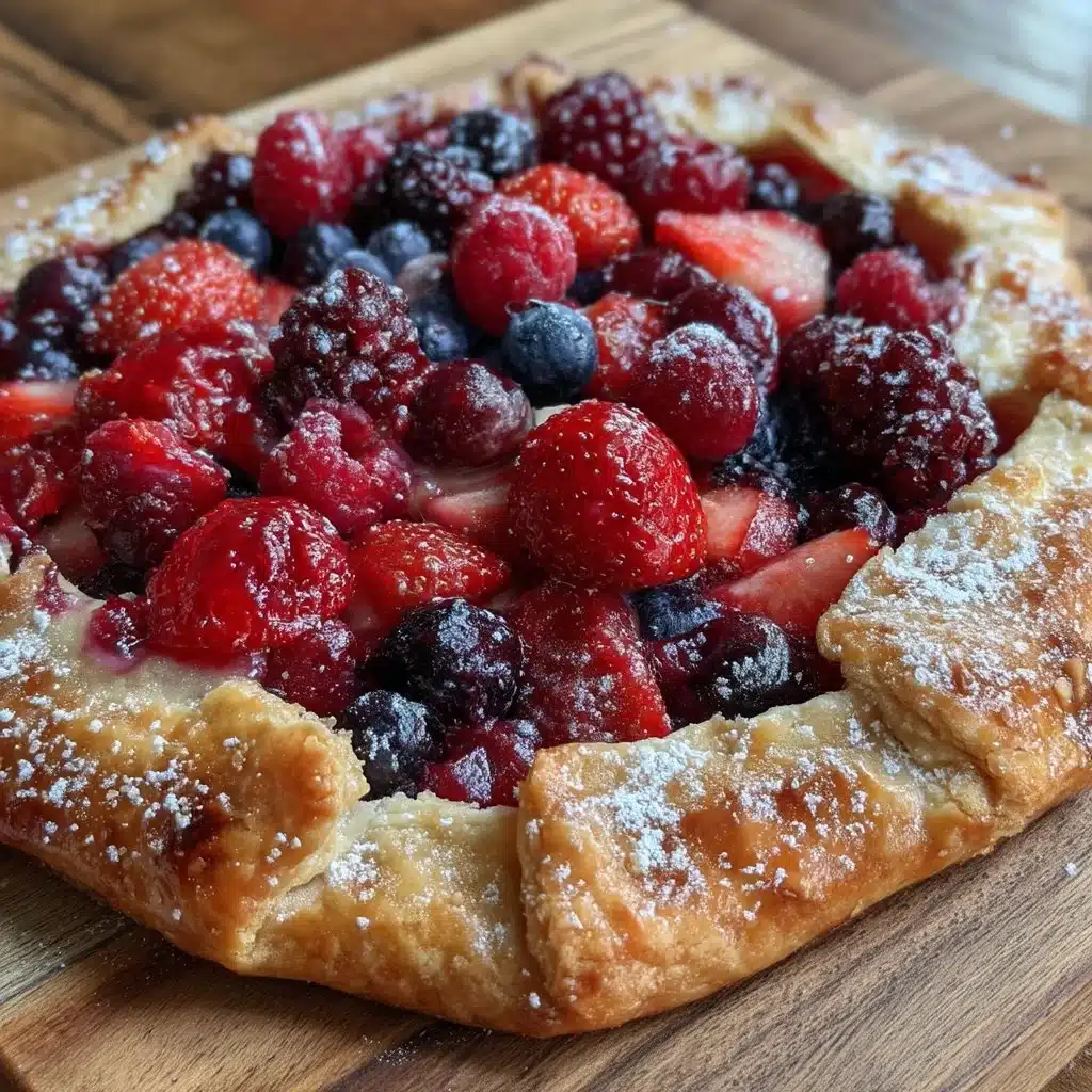 Mixed Berry Galette 2 Mixed Berry Galette