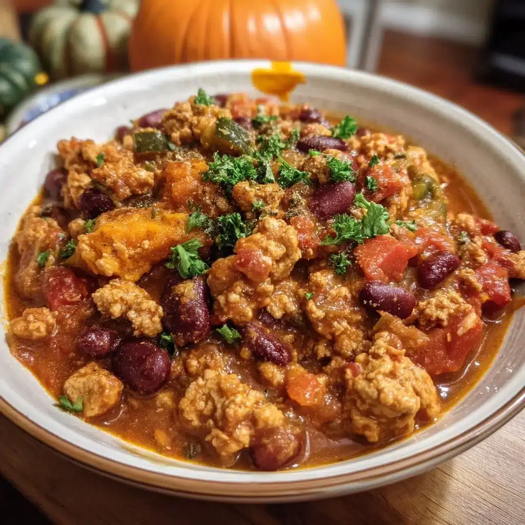 Pumpkin Turkey Chili 3 Pumpkin Turkey Chili