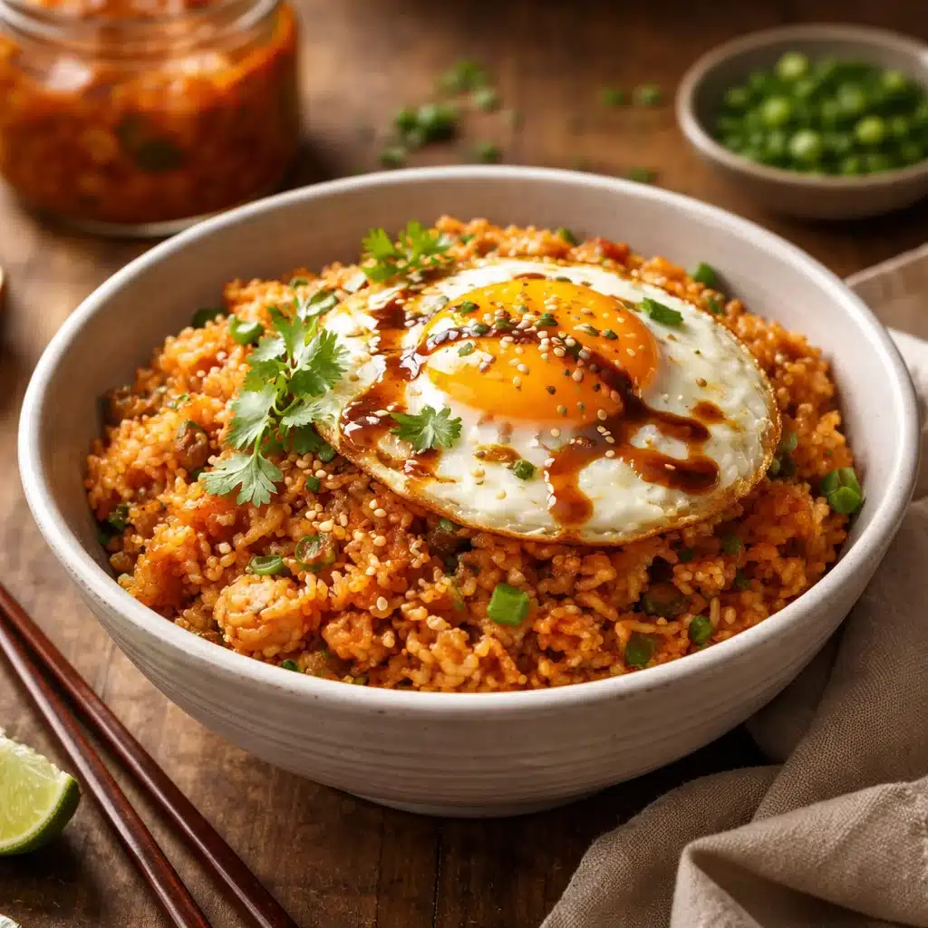 Quick and Tasty Kimchi Fried Rice (Gut Health Bomb) Recipe 2 Quick and Tasty Kimchi Fried Rice (Gut Health Bomb) Recipe