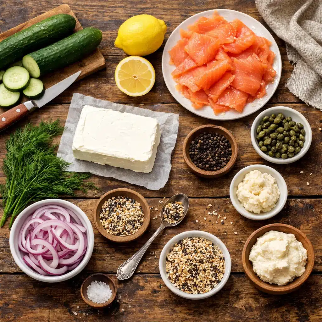 Savory Smoked Salmon & Cucumber Bites for Effortless Entertaining 3 Savory Smoked Salmon & Cucumber Bites for Effortless Entertaining