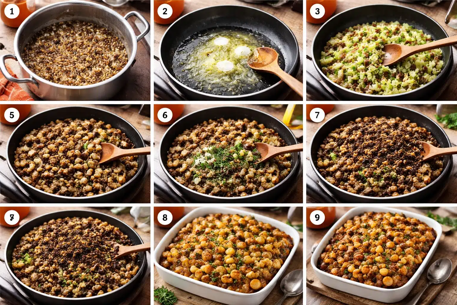 2. Wild Rice & Mushroom Stuffing