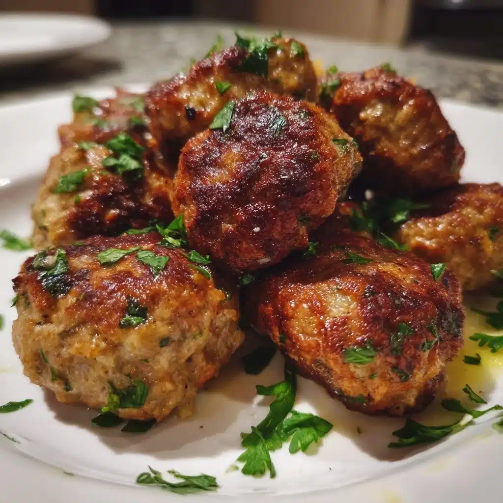 Turkey & White Bean Meatballs
