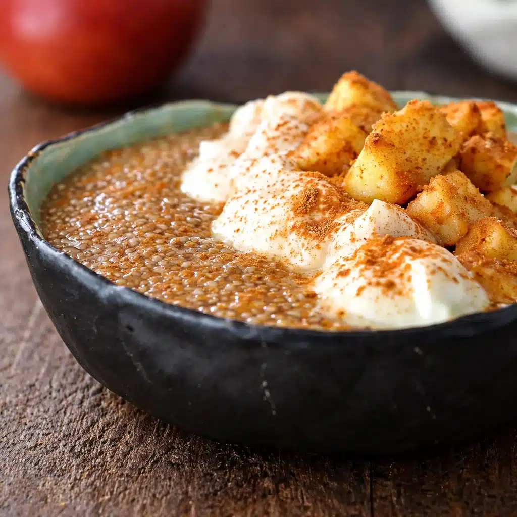 Warm Apple Cider with Chia Seeds: A Cozy Fall Treat 1 Warm apple cider topped with chia seeds for a healthy seasonal drink.