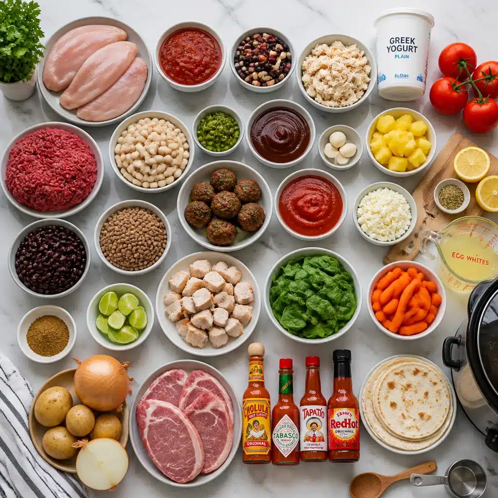 21 Lazy Girl High Protein Crockpot Recipes