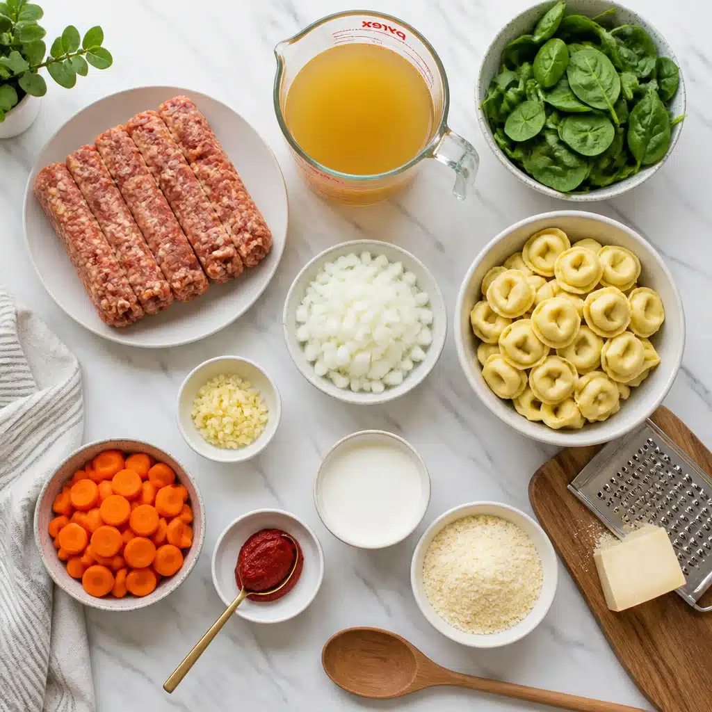 Comforting Sausage Tortellini Soup: A Creamy 30-Minute Delight 3 Comforting Sausage Tortellini Soup: A Creamy 30-Minute Delight
