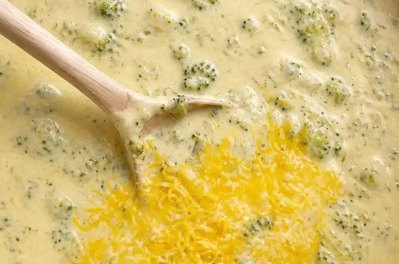 Creamy Broccoli Cheese Soup with Velveeta - Quick and Easy Recipe
