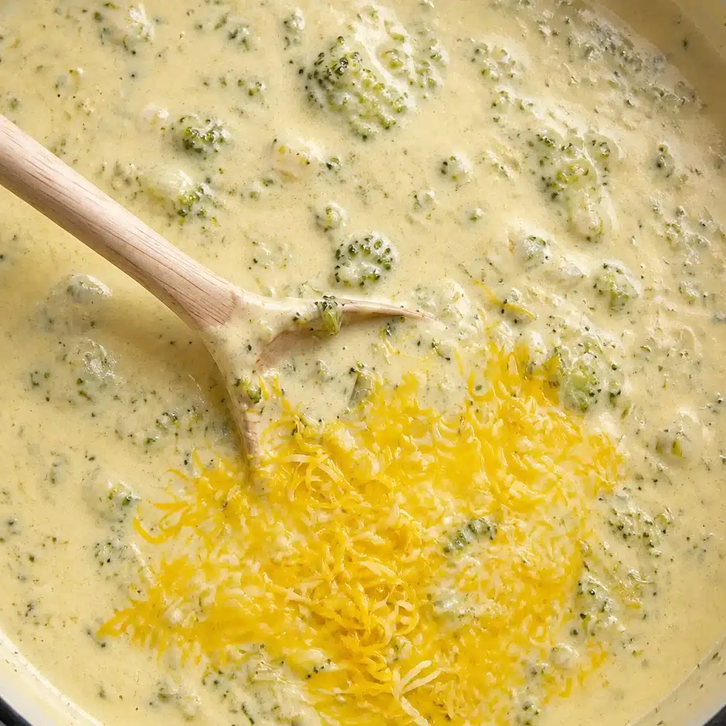 Creamy Broccoli Cheese Soup with Velveeta - Quick and Easy Recipe