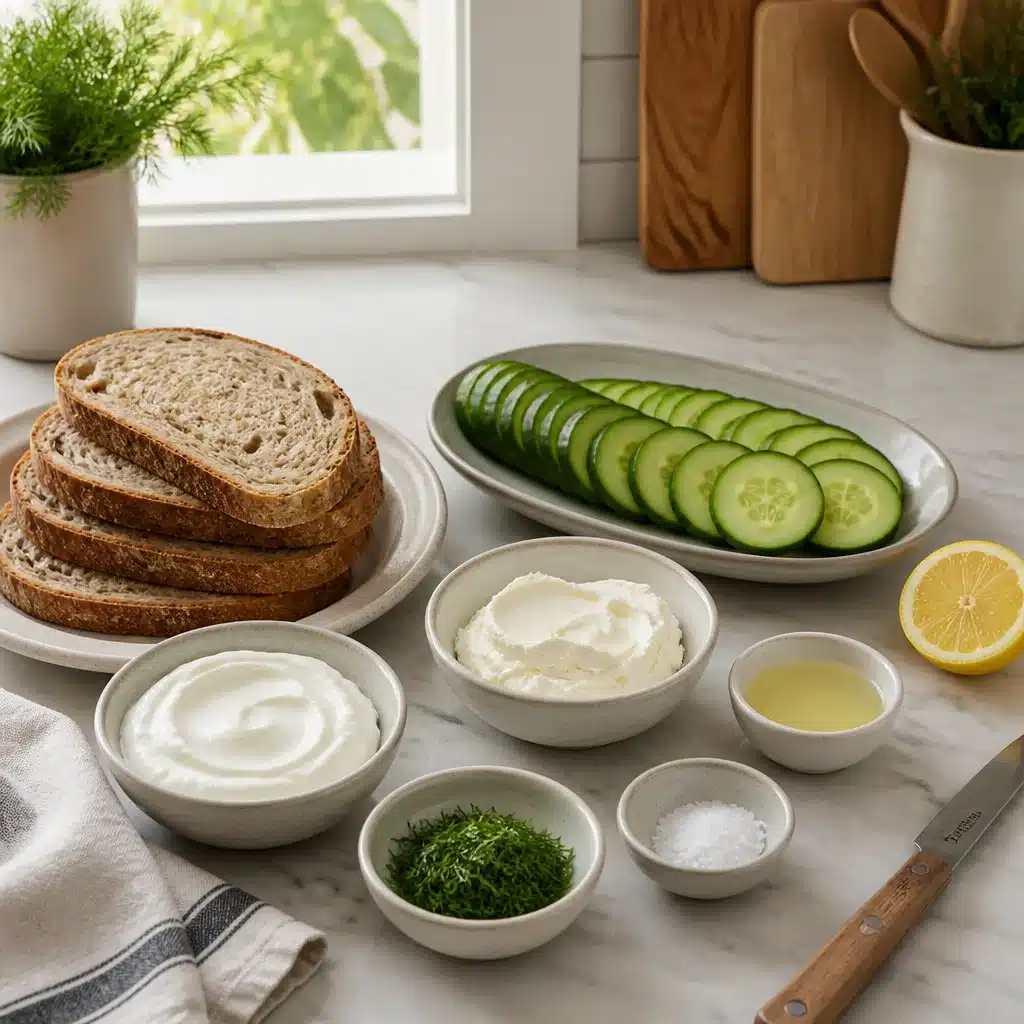 Cucumber Sandwich: A Deliciously Easy, High-Fiber Veggie Lunch