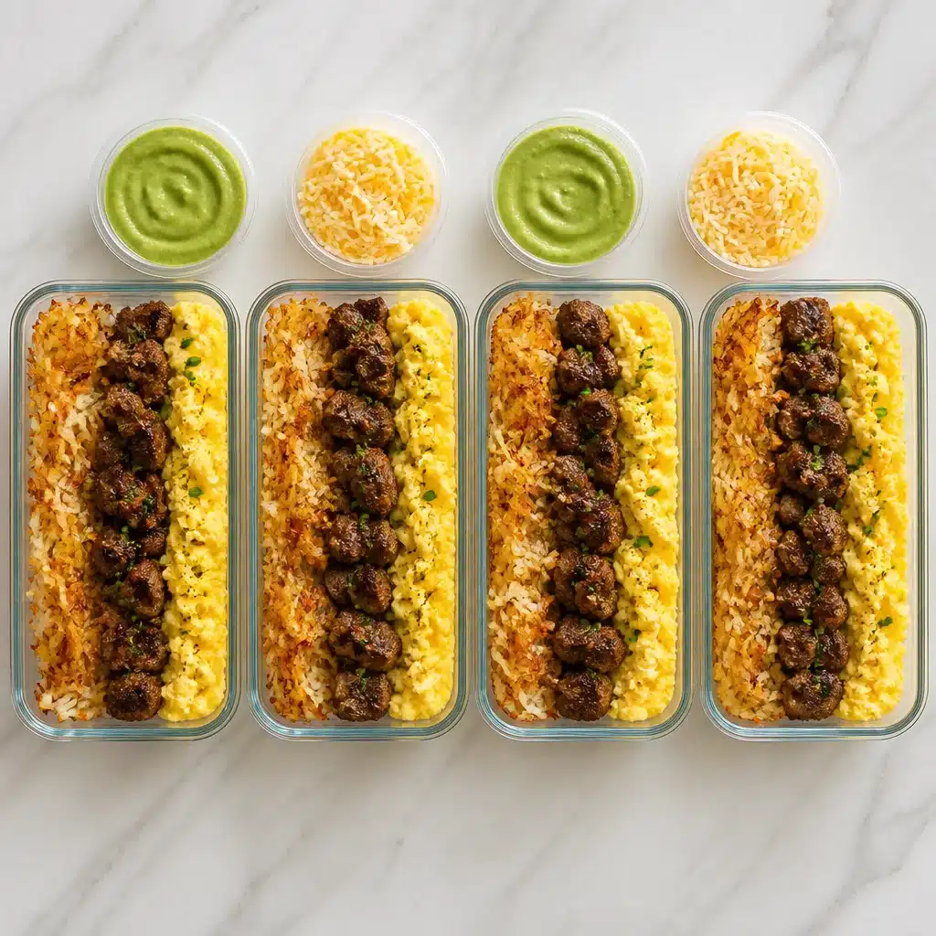 Protein-Packed Freezer Breakfast Bowls for Easy Meal Prep