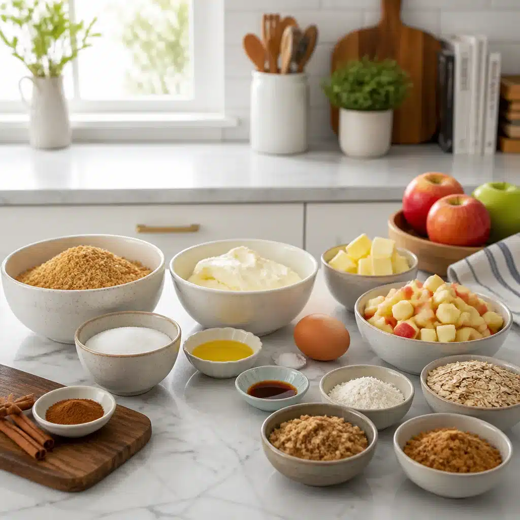 Deliciously Easy Apple Crisp Mini Cheesecakes to Savor
