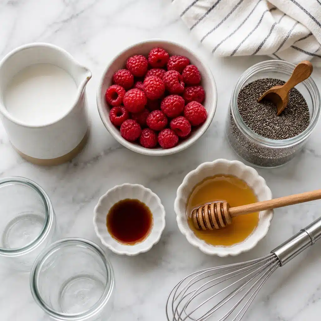 Raspberry Chia Pudding - Easy, High-Fiber Dessert