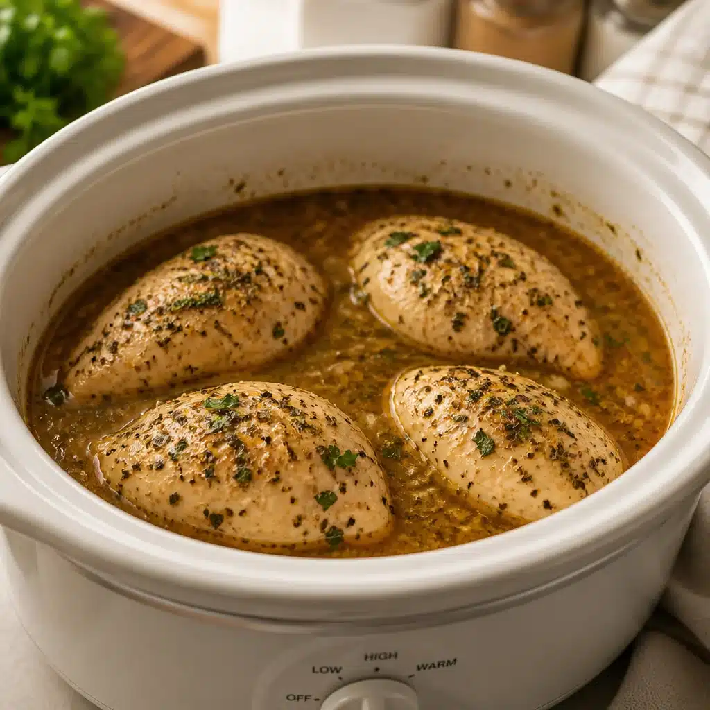 Slow Cooker Chicken Breasts