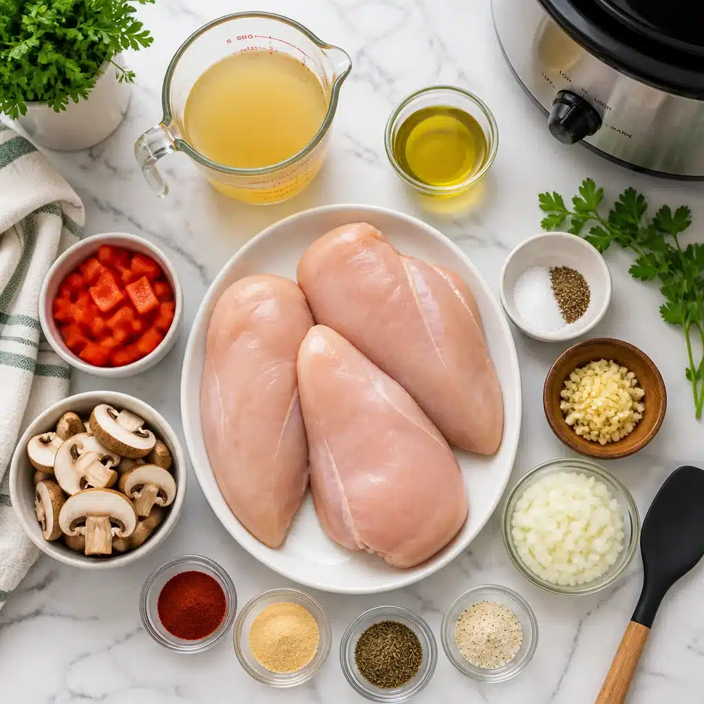 Slow Cooker Chicken Breasts