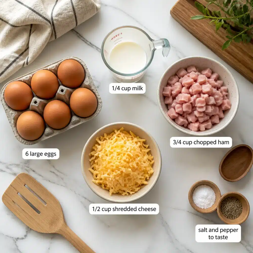 Egg and Ham Breakfast: Quick, Protein-Packed Recipe to Try!
