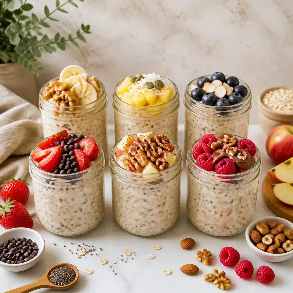 Overnight Oats Recipe: Easy Healthy Breakfasts for Busy Mornings