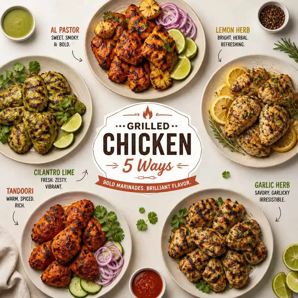 15 Best Grill Marinades for Chicken, Steak, Pork, Shrimp, & More! | Bbq meat marinade, Recipes on the bbq, Ways to grill chicken