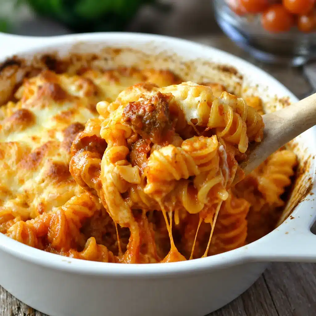 Delicious Easy Dump & Bake Casseroles for Family Dinners served in a baking dish.