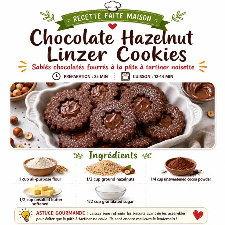 Chocolate Hazelnut Linzer Cookies - High Fiber 11 Delicious Chocolate Hazelnut Linzer Cookies high in fiber